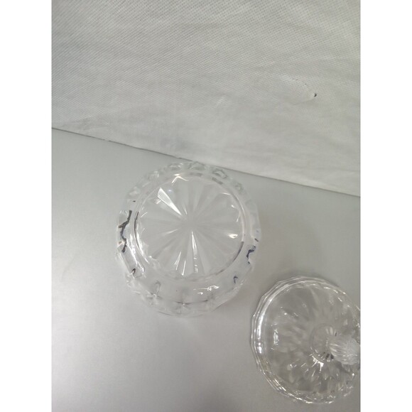 Cristal d'Arques Crystal Compote Dish‎ With Lid Vintage - Picture 4 of 7